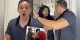 ¡AMPAY! Mark Vito protagoniza ESCÁNDALO al 'encontrar' a Leslie Echevarría con OTRO hombre y él termina agarrándolo a 'GOLPES'
