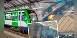 ¡LO ÚLTIMO! Cables eléctricos del Metro de Lima se incendian y pasajeros huyen ATERRADOS:  "Evacúen..."