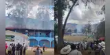 Elecciones Regionales y Municipales 2026 SE SUSPENDEN tras explosión e incendio en LOCAL DE VOTACIÓN en Cajamarca