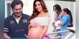 Silvia Cornejo DIO A LUZ a su segundo bebé y Jean Paul Gabuteau ESTUVO PRESENTE en la clínica