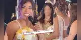 Hija de Karen Dejo tiene INSÓLITA reacción tras escuchar su discurso y usuarios señalan 'TENSO' momento: "Gestos de 'mamá, cállate'"