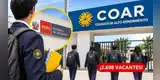 ¿QUIERES ESTUDIAR EN UN COAR? Minedu abre INSCRIPCIONES este 2 de noviembre: revisa AQUÍ cómo postular GRATIS