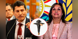 Boluarte tenía un muñeco de brujería: Harvey Colchado confirma hallazgo durante allanamiento en Palacio