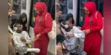 Embarazada reclama lugar a joven que llevaba su propia silla en el Metro: escena causa revuelo en redes
