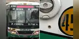 Delincuentes atacan a balazos a bus de empresa Translicsa en SMP