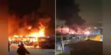 Ate Vitarte: 18 buses de transporte público quedan calcinados tras voraz incendio en cochera