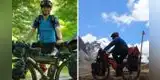 Turista alemán que viajaba en bicicleta a Pastoruri muere tras ser impactado por un rayo en Áncash