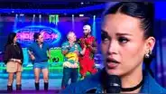 Angie Arizaga REGRESÓ a Esto es Guerra después de 6 años y queda EN SHOCK con indicaciones de producción: "Calladita nomás"