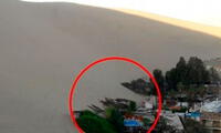 Turista belga se deslizó por una duna demasiado empinada en Huacachina y queda grave
