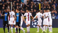PSG goleó 5-0 al Brujas con tres goles de Mbappe y dos de Icardi