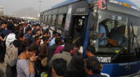 Anuncian paro general de transporte público urbano en Lima y Callao