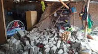 reportan más de 400 viviendas afectadas por el sismo