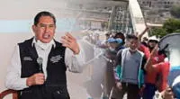 Ciudadanos de Huánuco exigen la renuncia de su gobernador regional Juan Alvarado Cornelio.