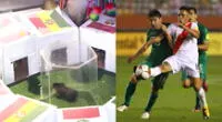 Perú y Bolivia se enfrentan este jueves por las Eliminatorias Qatar 2022 y el cuy dio su predicción.
