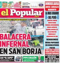 Edición Impresa - El Popular | Lima - Jueves 28 de Noviembre del 2024