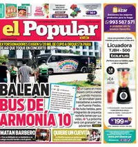 Edición Impresa - El Popular | Lima - Lunes 02 de Diciembre del 2024