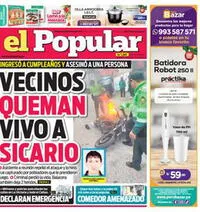 Edición Impresa - El Popular | Lima - Sabado 07 de Diciembre del 2024