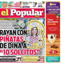 Edición Impresa - El Popular | Lima - Lunes 09 de Diciembre del 2024