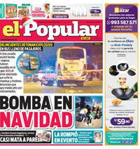 Edición Impresa - El Popular | Lima - Miercoles 25 de Diciembre del 2024