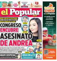 Edición Impresa - El Popular | Lima - Viernes 27 de Diciembre del 2024