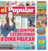 Edición Impresa - El Popular | Lima - Jueves 02 de Enero del 2025