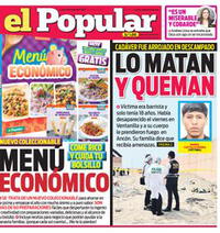 Edición Impresa - El Popular | Lima - Lunes 06 de Enero del 2025