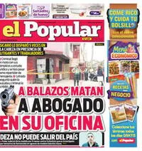 Edición Impresa - El Popular | Lima - Martes 07 de Enero del 2025