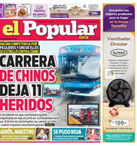 Edición Impresa - El Popular | Lima - Lunes 20 de Enero del 2025