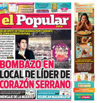 Edición Impresa - El Popular | Lima - Domingo 04 de Mayo del 2025