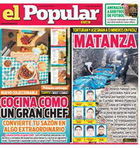 Edición Impresa - El Popular | Lima - Lunes 05 de Mayo del 2025