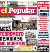 Edición Impresa - El Popular | Lima - Miercoles 18 de Junio del 2025