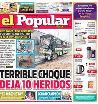 Edición Impresa - El Popular | Lima - Lunes 14 de Julio del 2025