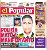 Edición Impresa - El Popular | Lima - Viernes 17 de Octubre del 2025