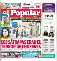 Edición Impresa - El Popular | Lima - Miercoles 14 de Enero del 2026
