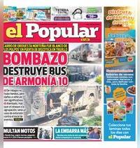 Edición Impresa - El Popular | Lima - Martes 20 de Enero del 2026