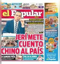 Edición Impresa - El Popular | Lima - Jueves 22 de Enero del 2026