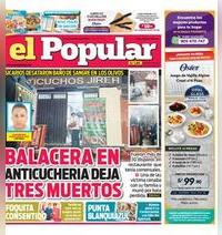 Edición Impresa - El Popular | Lima - Lunes 09 de Febrero del 2026