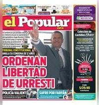 Edición Impresa - El Popular | Lima - Sabado 21 de Febrero del 2026