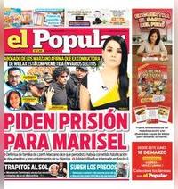 Edición Impresa - El Popular | Lima - Viernes 06 de Marzo del 2026