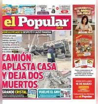 Edición Impresa - El Popular | Lima - Jueves 12 de Marzo del 2026