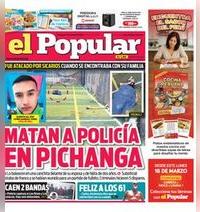 Edición Impresa - El Popular | Lima - Domingo 15 de Marzo del 2026