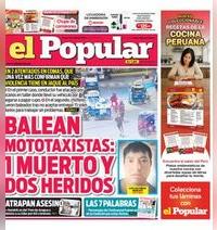 Edición Impresa - El Popular | Lima - Viernes 03 de Abril del 2026