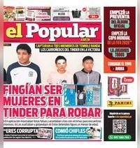 Edición Impresa - El Popular | Lima - Miercoles 08 de Abril del 2026