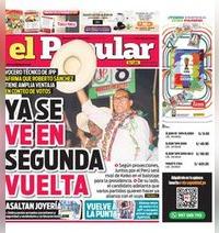 Edición Impresa - El Popular | Lima - Miercoles 15 de Abril del 2026