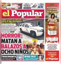Edición Impresa - El Popular | Lima - Lunes 20 de Abril del 2026