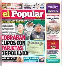 Edición Impresa - El Popular | Lima - Martes 21 de Abril del 2026