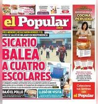 Edición Impresa - El Popular | Lima - Sabado 25 de Abril del 2026