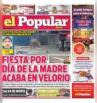 Edición Impresa - El Popular | Lima - Lunes 11 de Mayo del 2026