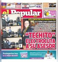 Edición Impresa - El Popular | Lima - Viernes 22 de Mayo del 2026