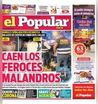 Edición Impresa - El Popular | Lima - Sabado 23 de Mayo del 2026